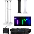 (1) Rockville White Adjustable Totem Speaker Stand For EV Electro-Voice EKX-15P Online Hot Sale