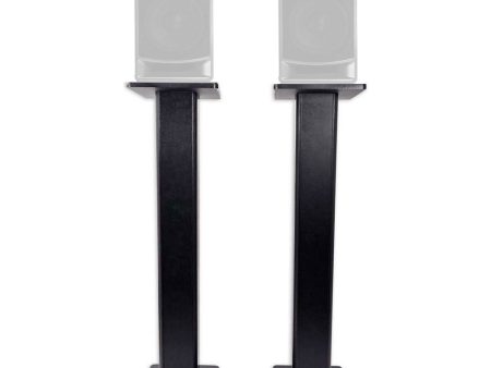 (2) Rockville 36” Studio Monitor Speaker Stands For JBL 705P Monitors Supply