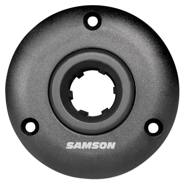 Samson SMS1 Podium Microphone Base Shock Flange Mount For CM15P+CM20P Mics For Sale