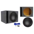 MTX 7515-44 15  750 Watt RMS Competition Subwoofer + Vented Sub Box Enclosure Online Sale