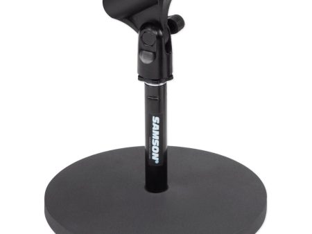 Samson MD5 Desktop Mic Stand with Weighted Base+Clip 4 Recording, Studio, Podcast Discount