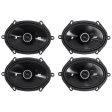 (2) Pairs Of New Kicker 43DSC6804 6x8  D-Series 200 Watt 2-Way Car Speakers For Sale