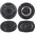 Rockville Front+Rear Speaker Replacement For 2005-2007 INFINITI G35 Cheap