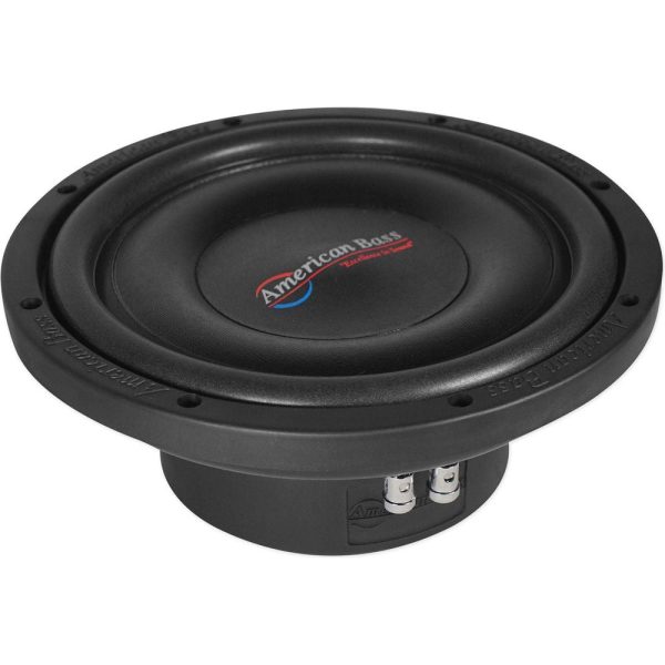 American Bass SL-104 10  600 Watt Shallow Slim Car Subwoofer SVC 4-ohm Sub SL104 Fashion