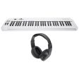 Samson Carbon 61 Key USB MIDI DJ Keyboard Controller + Software + Headphones Online Sale