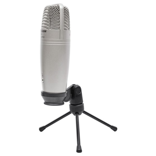 Samson C01U Pro Recording Podcast Microphone+Shock Mount+Weighted Mic Stand For Cheap