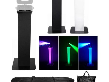 (1) Totem Light Stand+Black+White Scrims For Chauvet Intimidator Beam 140SR Online Hot Sale