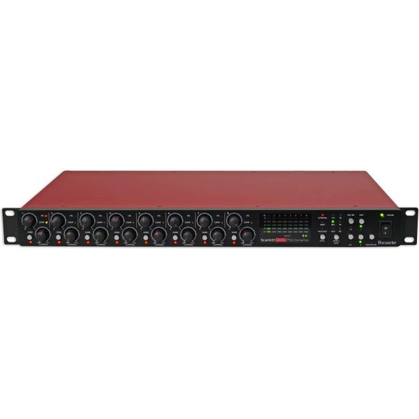 Focusrite Scarlett OctoPre Dynamic Microphone Preamp+Isolation Shield+Headphones For Sale