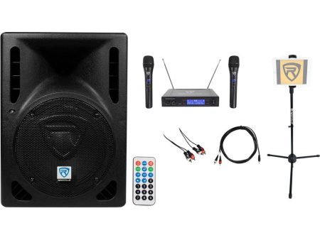 Rockville Bluetooth 8  Android ipad iphone Laptop TV Pro Karaoke Machine System Cheap