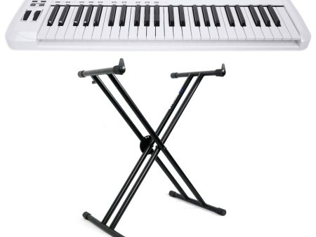 Samson Carbon 49 Key USB MIDI DJ Keyboard Controller + Software + Stand Online Sale