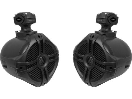 (2) Rockville RWB70B 6.5  250 Watt 360° Swivel Tower Speakers for Yamaha YXZ For Cheap