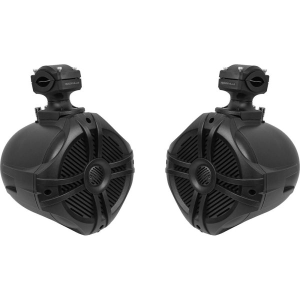 (2) Rockville RWB70B 6.5  250 Watt 360° Swivel Tower Speakers for Yamaha YXZ For Cheap