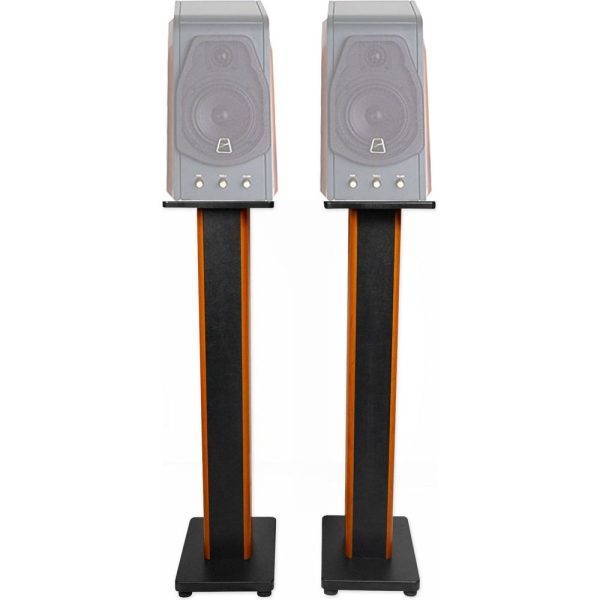 (2) 36  Bookshelf Speaker Stands For Swan M200MKII Bookshelf Speakers Fashion