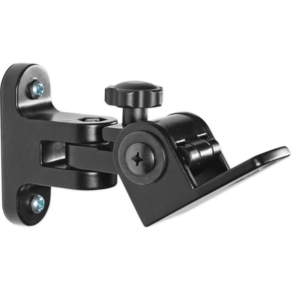 (2) Hidden Wall Mount Swivel Brackets For Mackie CR4BT Studio Monitor Speakers Sale