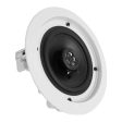 Technical Pro RX55URIBT Home Receiver+(4) 5.25  White Ceiling Speakers+Subwoofer Supply