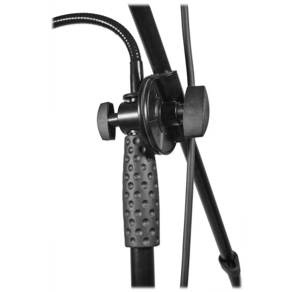 Rockville RVMIC5 Tripod Microphone Stand+Mic w  Boom+Gooseneck w iPad Clip+Bag on Sale