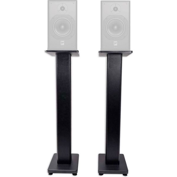 (2) Rockville 28  Studio Monitor Speaker Stands For ATC SCM12 Pro Monitors Supply