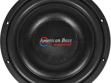 American Bass SL-104 10  600 Watt Shallow Slim Car Subwoofer SVC 4-ohm Sub SL104 Fashion