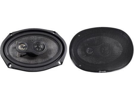 Pair American Bass SQ 6.9 6x9  3-Way 100w RMS Car Speakers w  Swivel NeoTweeters Online now