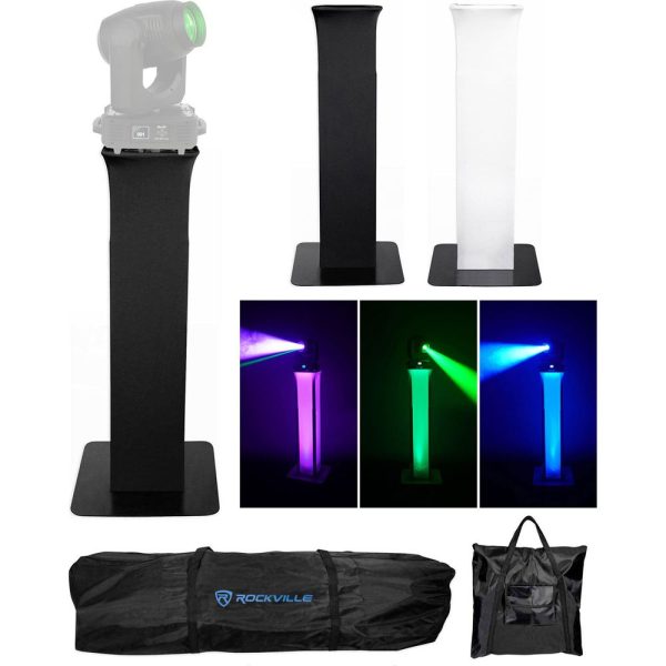 (1) Totem Light Stand+Black+White Scrims For Martin Rush MH 11 Beam For Discount