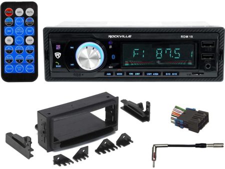 Digital Media Bluetooth FM MP3 USB SD Stereo Receiver For 2002 Cadillac Escalade Fashion