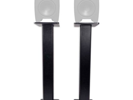 (2) Rockville 28  Studio Monitor Speaker Stands For Genelec M040 Monitors on Sale