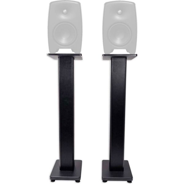 (2) Rockville 28  Studio Monitor Speaker Stands For Genelec M040 Monitors on Sale