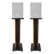 (2) Rockville 28  2-Tone Studio Monitor Speaker Stands For Rockville DPM5B Hot on Sale