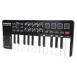 Samson Graphite M25 25-Key USB MIDI DJ Keyboard Controller+Pair Studio Monitors Supply