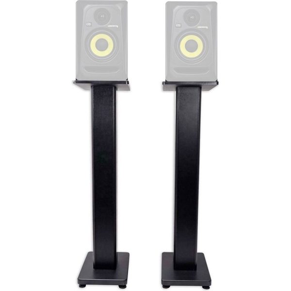 (2) Rockville 28  Studio Monitor Speaker Stands For KRK ROKIT 4 G3 Monitors Discount