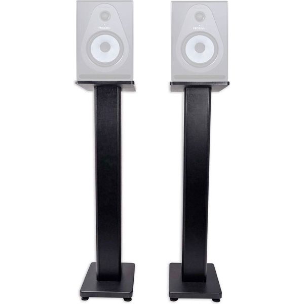 (2) Rockville 28  Studio Monitor Speaker Stands For Samson Resolv SE8 Online now