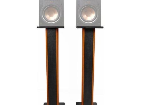 (2) 36  Bookshelf Speaker Stands For Klipsch R-15M Bookshelf Speakers Discount