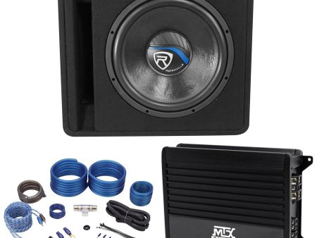 Rockville VS15K52 15  K5 2000w Car Subwoofer+Vented Sub Box+MTX Mono Amplifier Sale