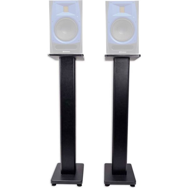 (2) Rockville 28  Studio Monitor Speaker Stands For Presonus R65 Monitors For Cheap