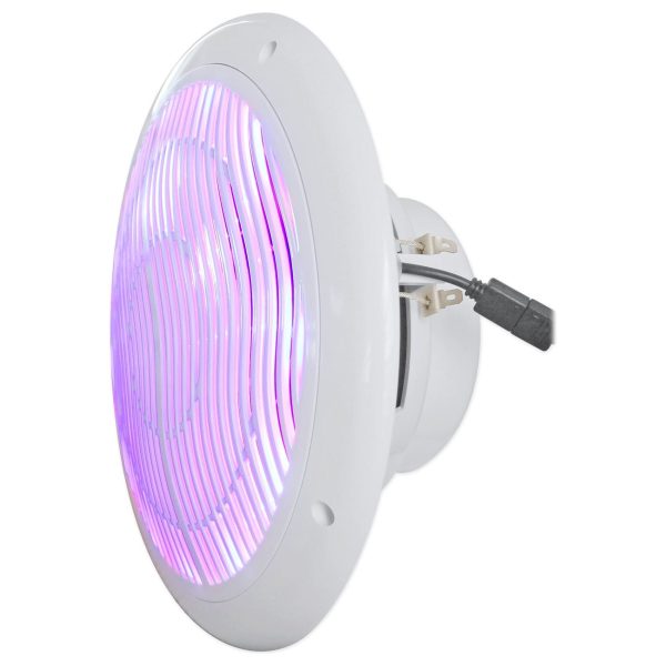 Rockville RMC80LW 8  800w 2-Way White Marine Speakers w Multi Color LED + Remote Online