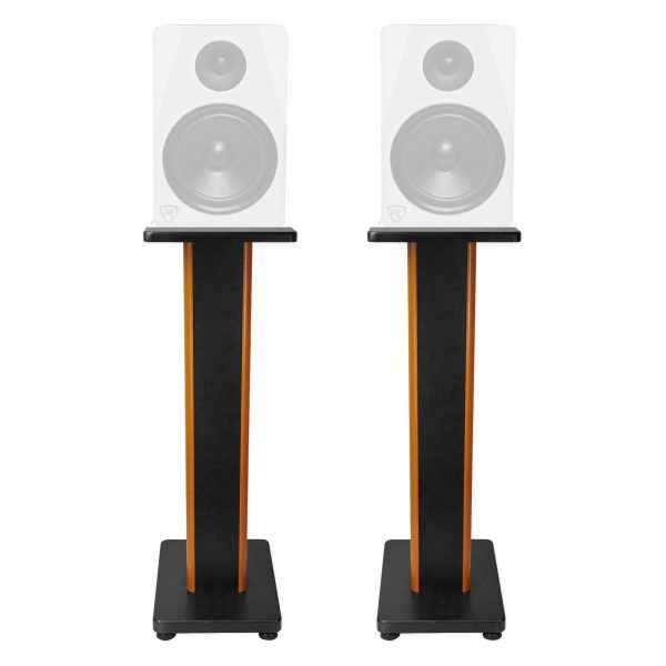 (2) Rockville 28  2-Tone Studio Monitor Speaker Stands For Rockville APM8W Online Hot Sale