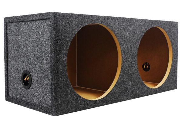 (2) KICKER 43C124 Comp 12  600 Watt Car Subwoofers+Sealed Sub Box Enclosure Online now