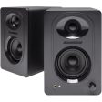 (2) SAMSON M30 3  Powered Studio Computer Podcast Monitors Speakers+8  Subwoofer For Discount