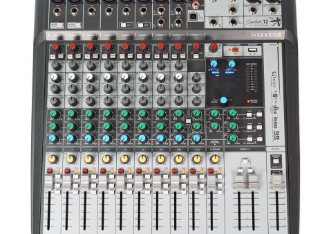 Soundcraft Signature 12 MTK 12MTK Mixer w  14 In 12 Out Recording USB Interface Discount