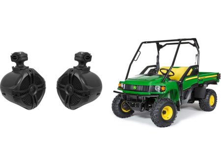 6.5  Waterproof Rollbar Rollcage Tower Speakers for John Deere Gator XUV RSX on Sale