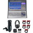 PRESONUS Studiolive SL-1602 USB 16.0.2 Mixer+Audio Technica Mic+Headphones Online Hot Sale