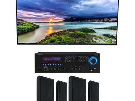 Technical Pro RX55URIBT 1500W Home Theater Bluetooth Receiver+(4) 5.25  Speakers For Sale