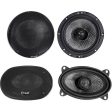 Pair American Bass SQ 6.5 +SQ 4.6 4x6  Car Audio Speakers w Neo Swivel Tweeters For Cheap