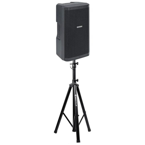 Samson RS110A 10  300 Watt Powered DJ PA Speaker w Bluetooth USB+Tripod Stand Online Sale