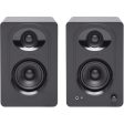 (2) SAMSON M30 Powered Studio Computer Podcast Monitors Speakers+10  Subwoofer Supply