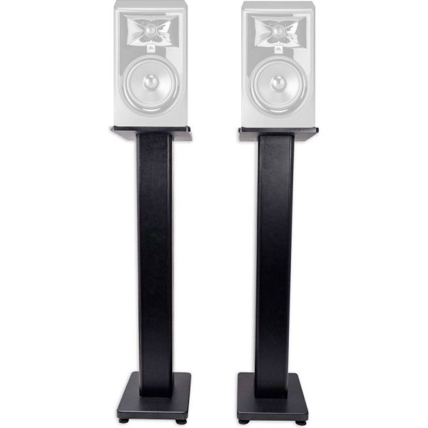 (2) Rockville 28  Studio Monitor Speaker Stands For JBL 306P MKII Monitors on Sale