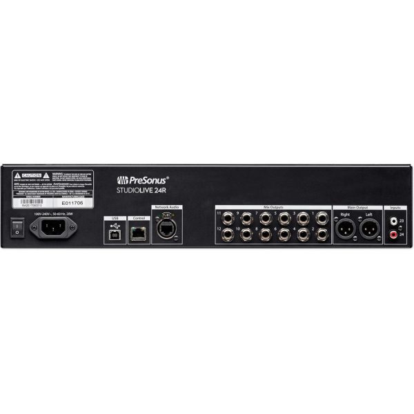 PRESONUS Studiolive 24R Digital Rack Mount Mixer + Audio Technica Headphones Online Sale