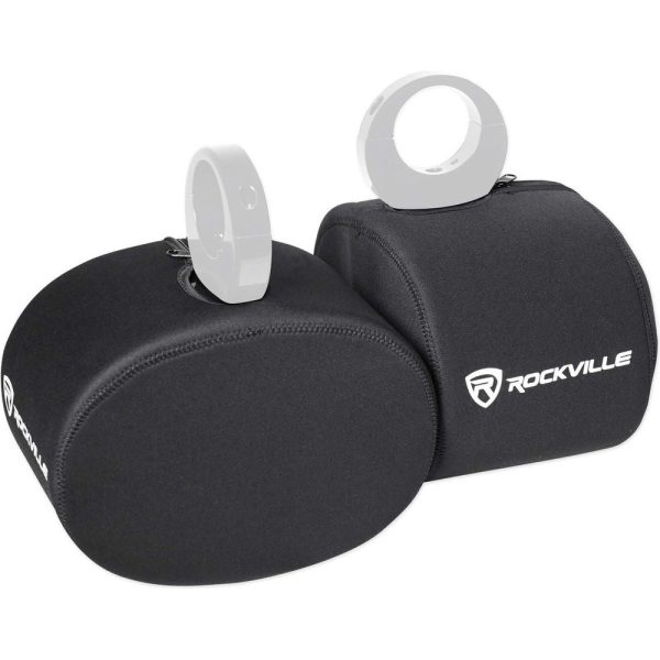 Rockville Neoprene Covers For 2) Lanzar AQAWBS69WT 6x9  Wakeboard Tower Speakers Online Hot Sale