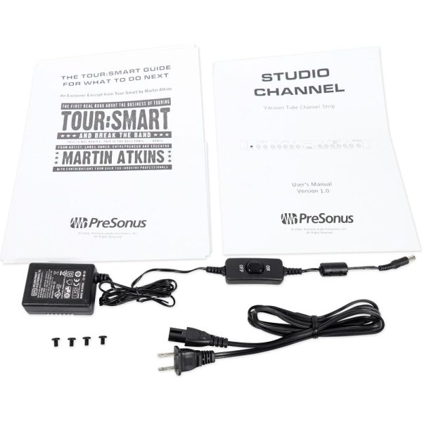 Package: Presonus StudioChannel Studio Channel Tube Mic Preamp + 2 Studio Mics Discount