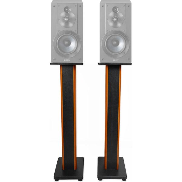 (2) 36  Bookshelf Speaker Stands For Sony SSCS5 Bookshelf Speakers Cheap